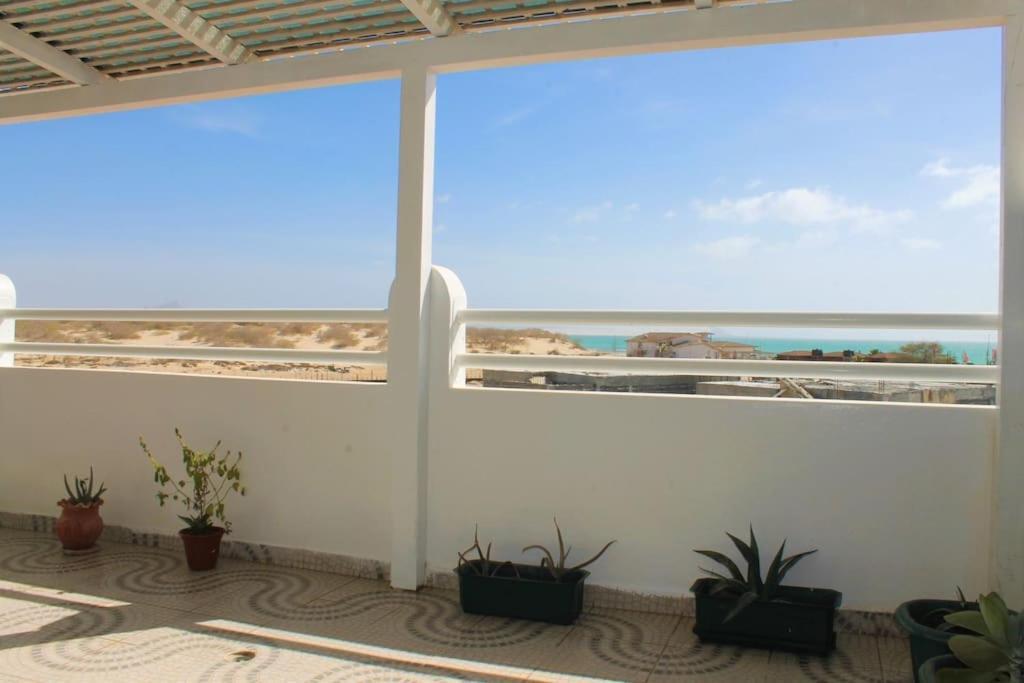 Ferienwohnung Tropical Leaves Sea View Penthouse Ca Greta 2 Floor Sal Rei Exterior foto